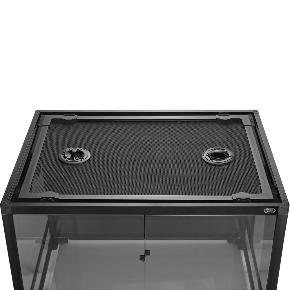 Terrarium 60x45x45cm Reptile Nova – Szklane, Zdejmowana Pokrywa, Metalowa Siatka Wentylacyjna